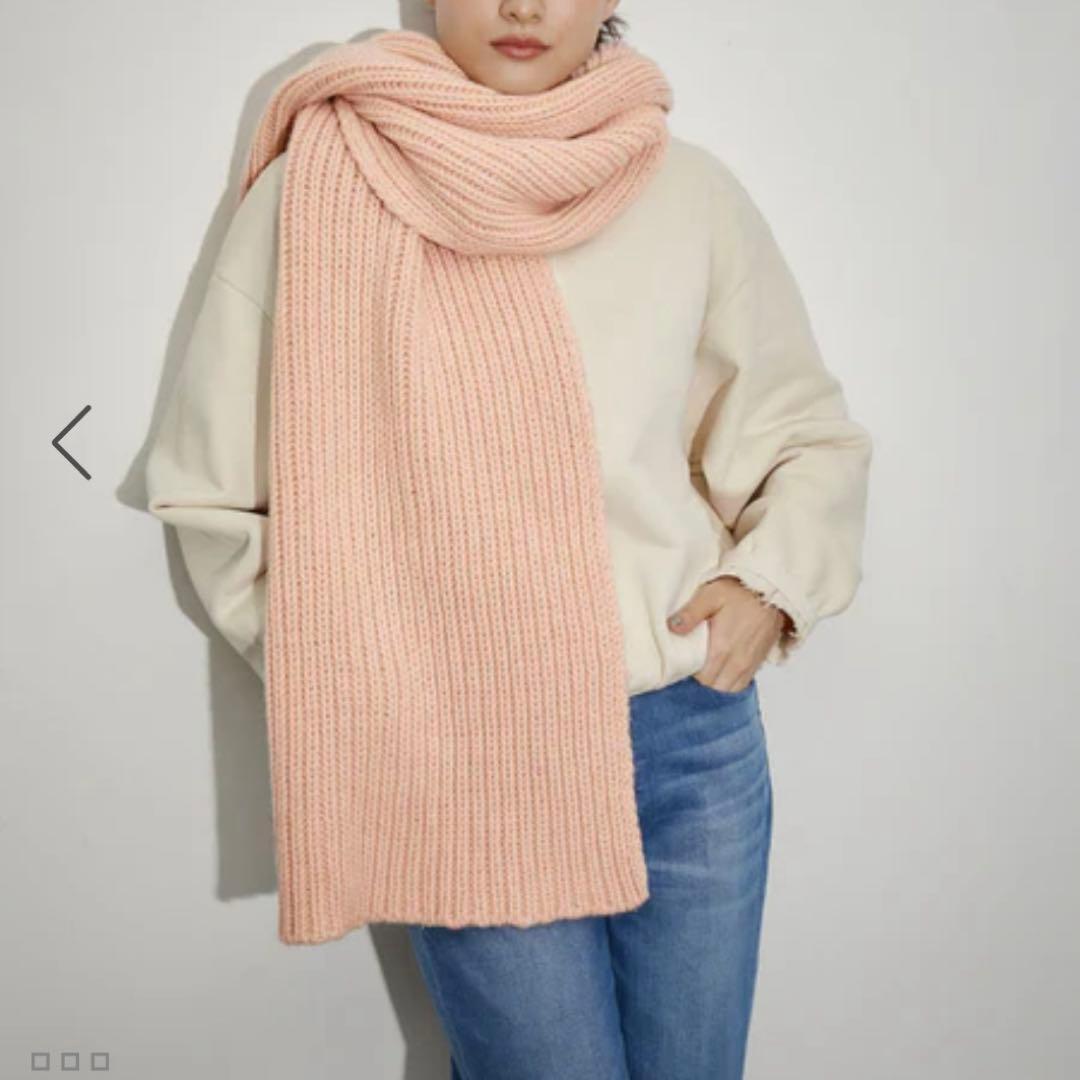 ベースレンジ　BASErange リサイクルウール　マフラー