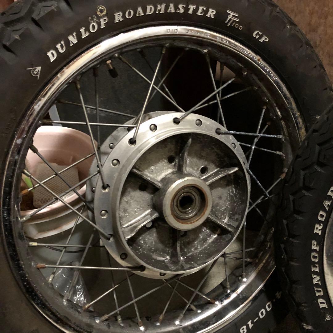 kz900 z900 z1000 kz1000 LTD 純正ホイール　スポーク