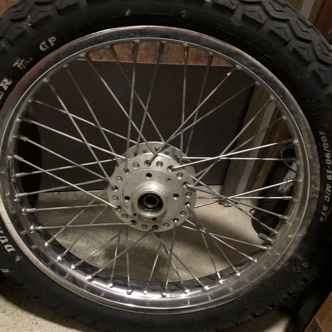 kz900 z900 z1000 kz1000 LTD 純正ホイール　スポーク