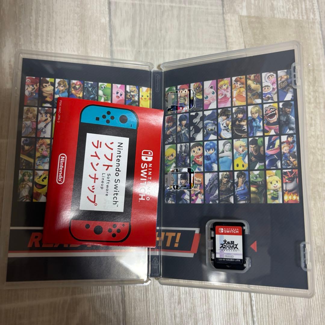 【美品】Nintendo Switch 有機ELホワイト＋スマブラセット