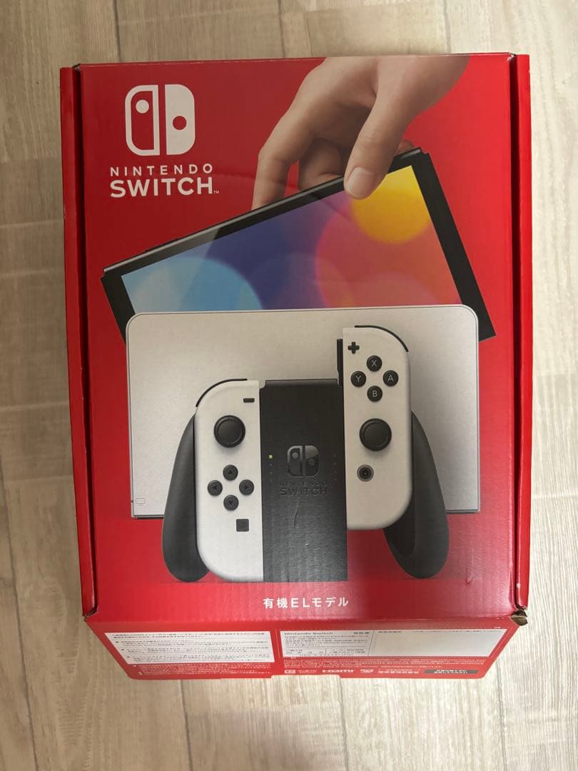 【美品】Nintendo Switch 有機ELホワイト＋スマブラセット