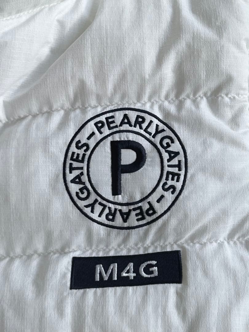 ミッキー様PEARLY GATES ホワイトダウンジャケット