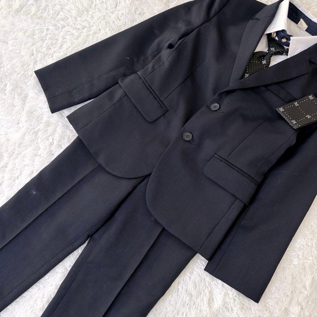 ポールスミス 130㎝ ブラック 5点セット スーツ セットアップ 黒