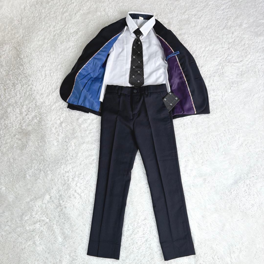 ポールスミス 130㎝ ブラック 5点セット スーツ セットアップ 黒