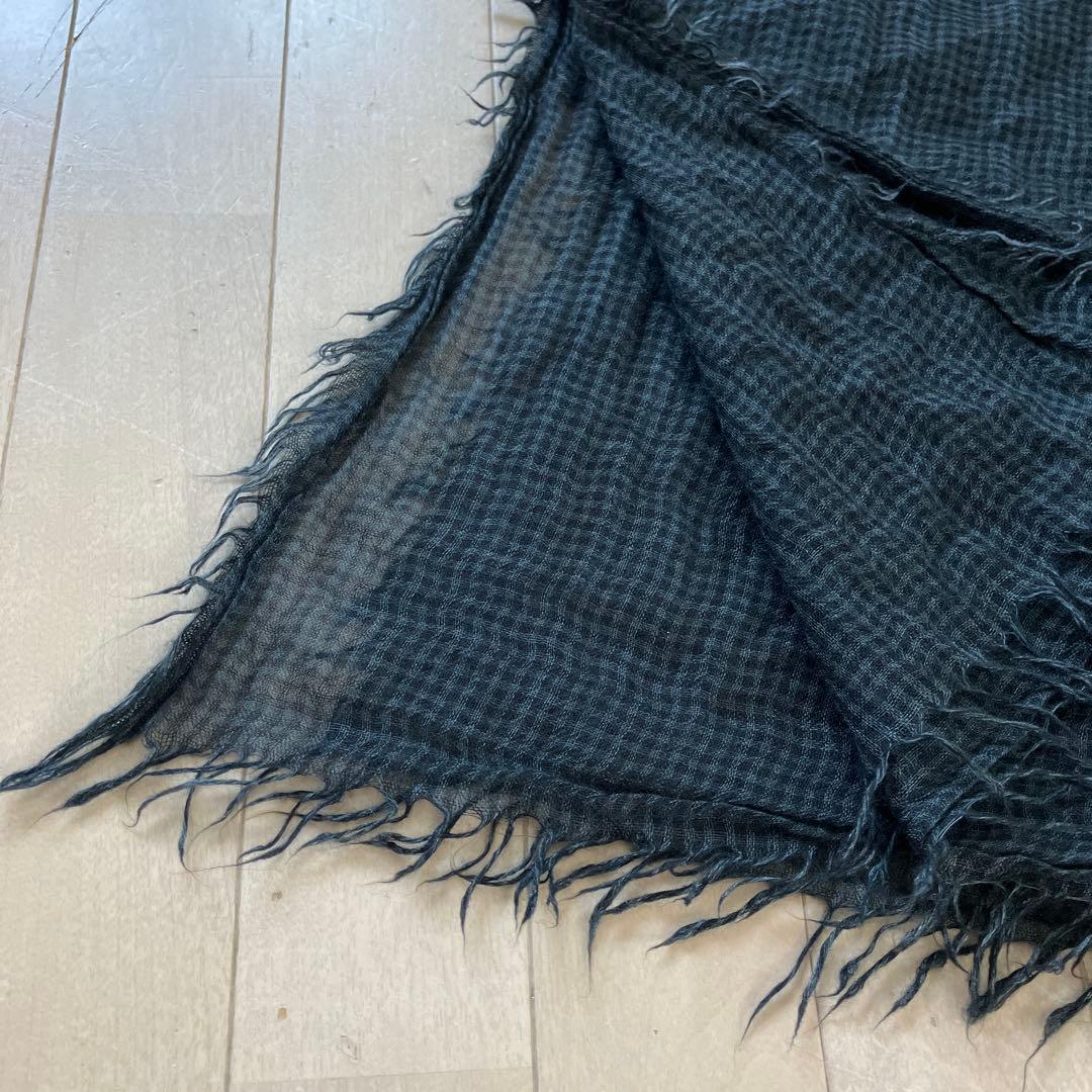 destinデスティンストールカシミヤ×シルク　イタリア製