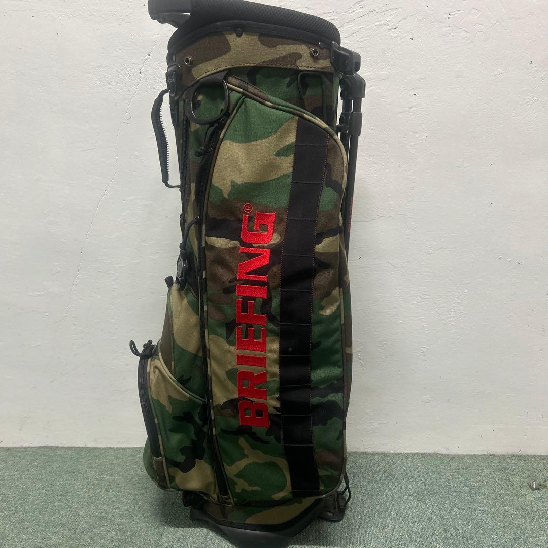 BRIEFING 迷彩 キャディバッグ