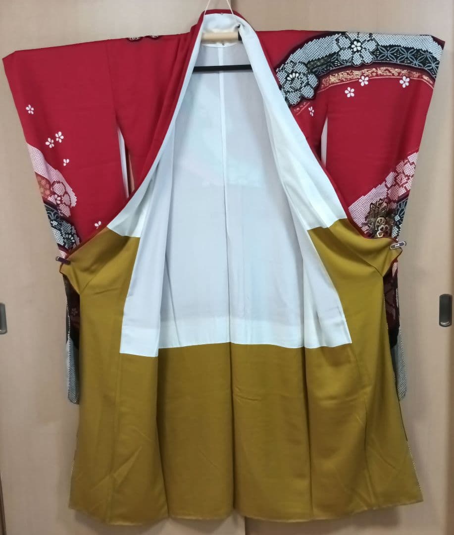 sep0904　正絹　振袖　振袖セット　長襦袢