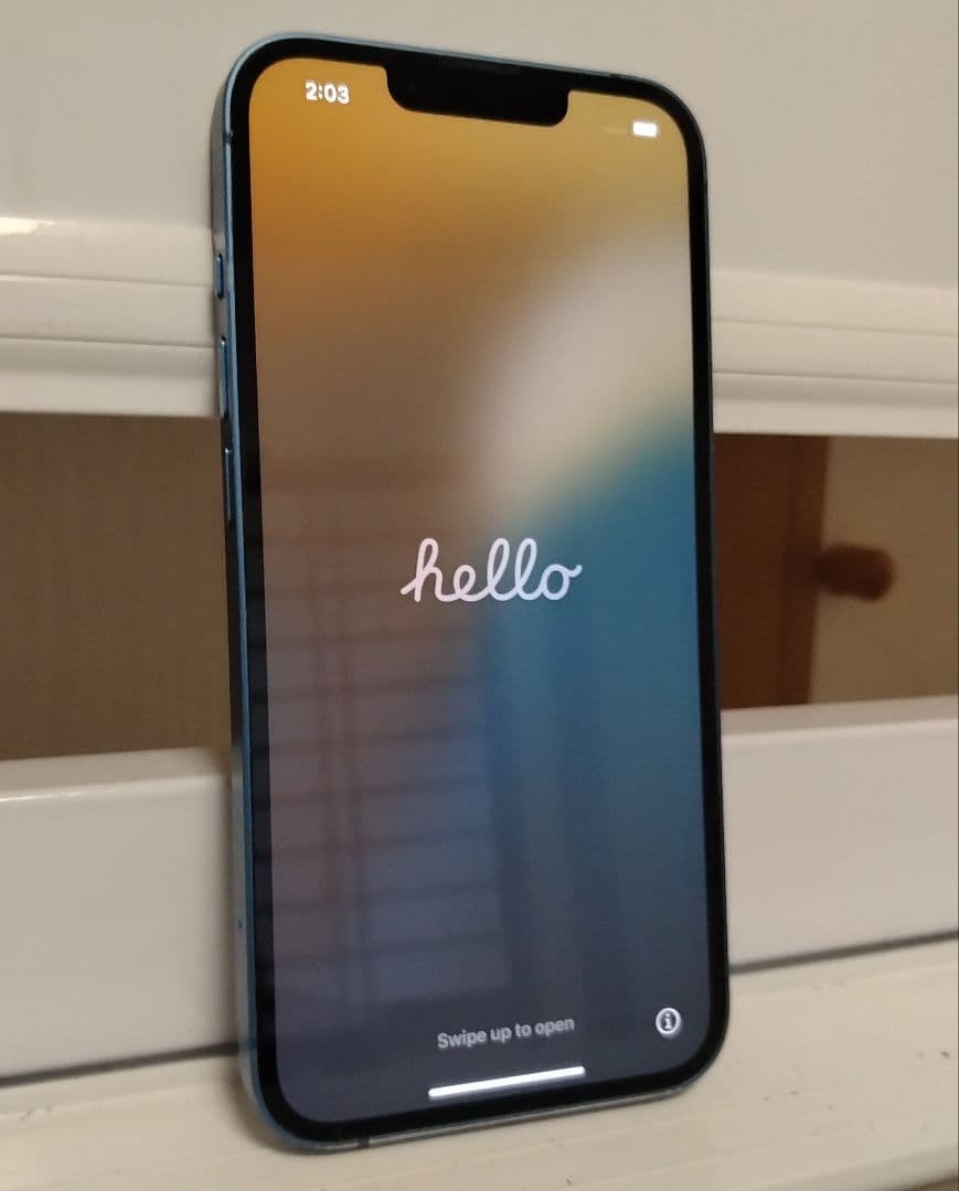 Apple iPhone 13 ブルー　SIMフリー　大容量　256G　美品