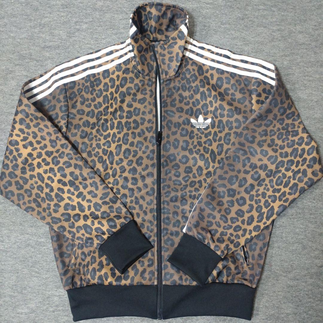 adidas ヒョウ柄ジャージ Lサイズ