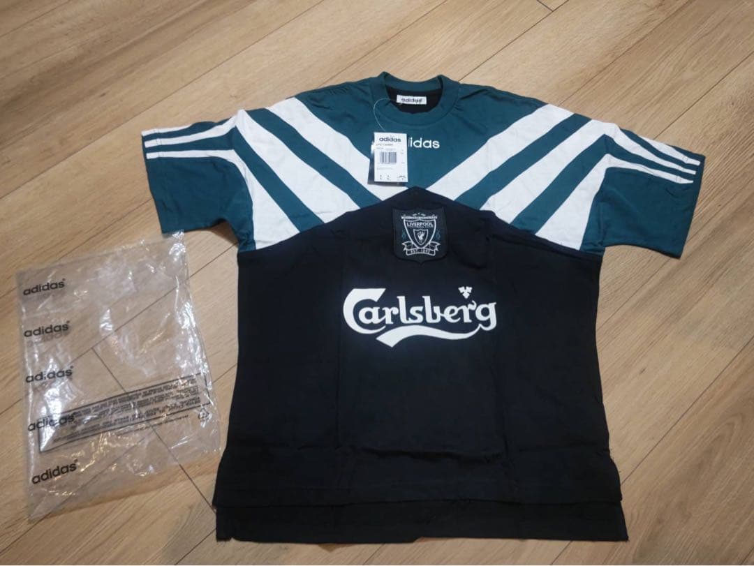 希少！1995-96シーズンのリヴァプールFC adidasトレーニングシャツ