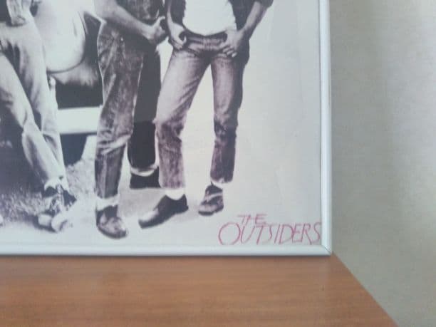 「THEOUTSIDERS」ポスター