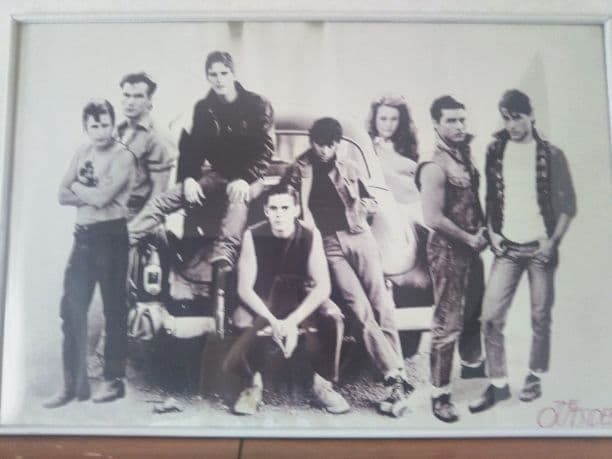 「THEOUTSIDERS」ポスター