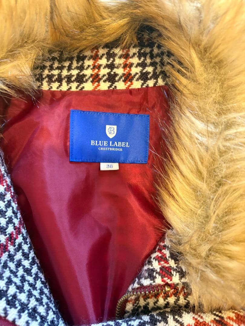 BLUE LABEL チェック柄ジャケット 38サイズ