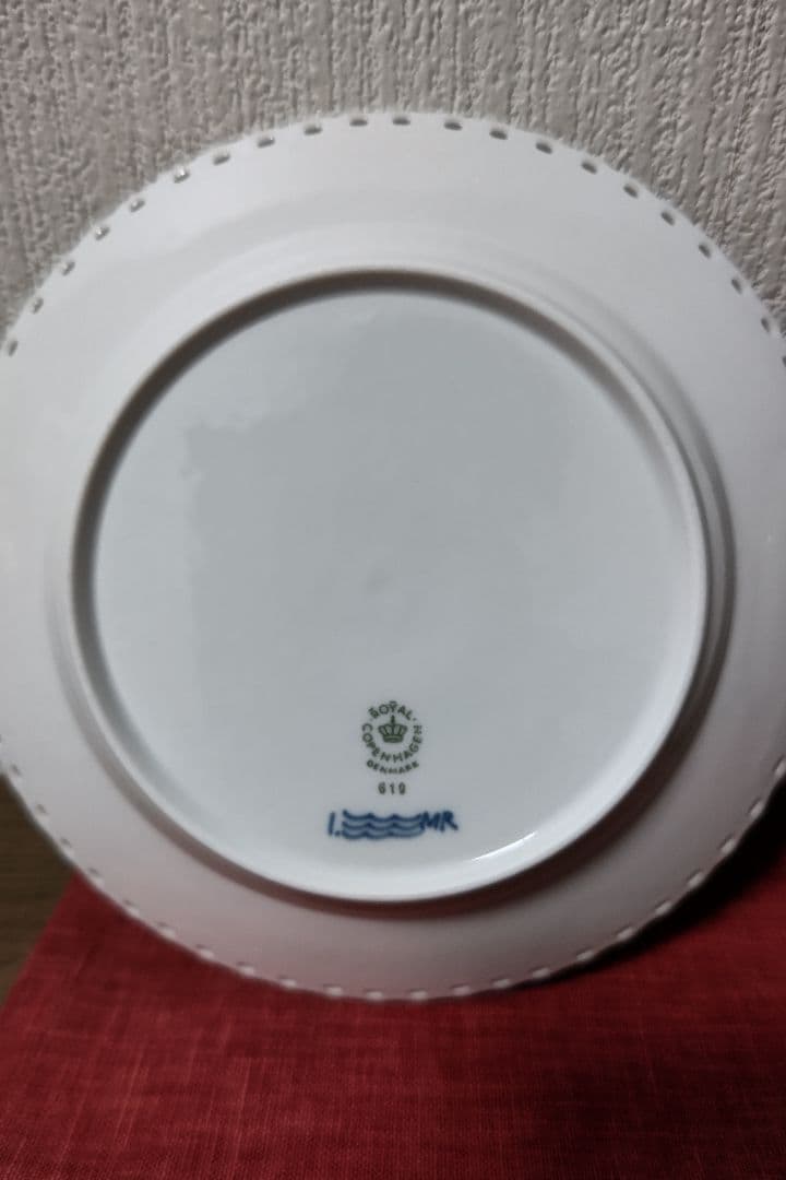 ロイヤルコペンハーゲン　 ブルーフルーテッド 　フルレース　 2枚　お値下げ可