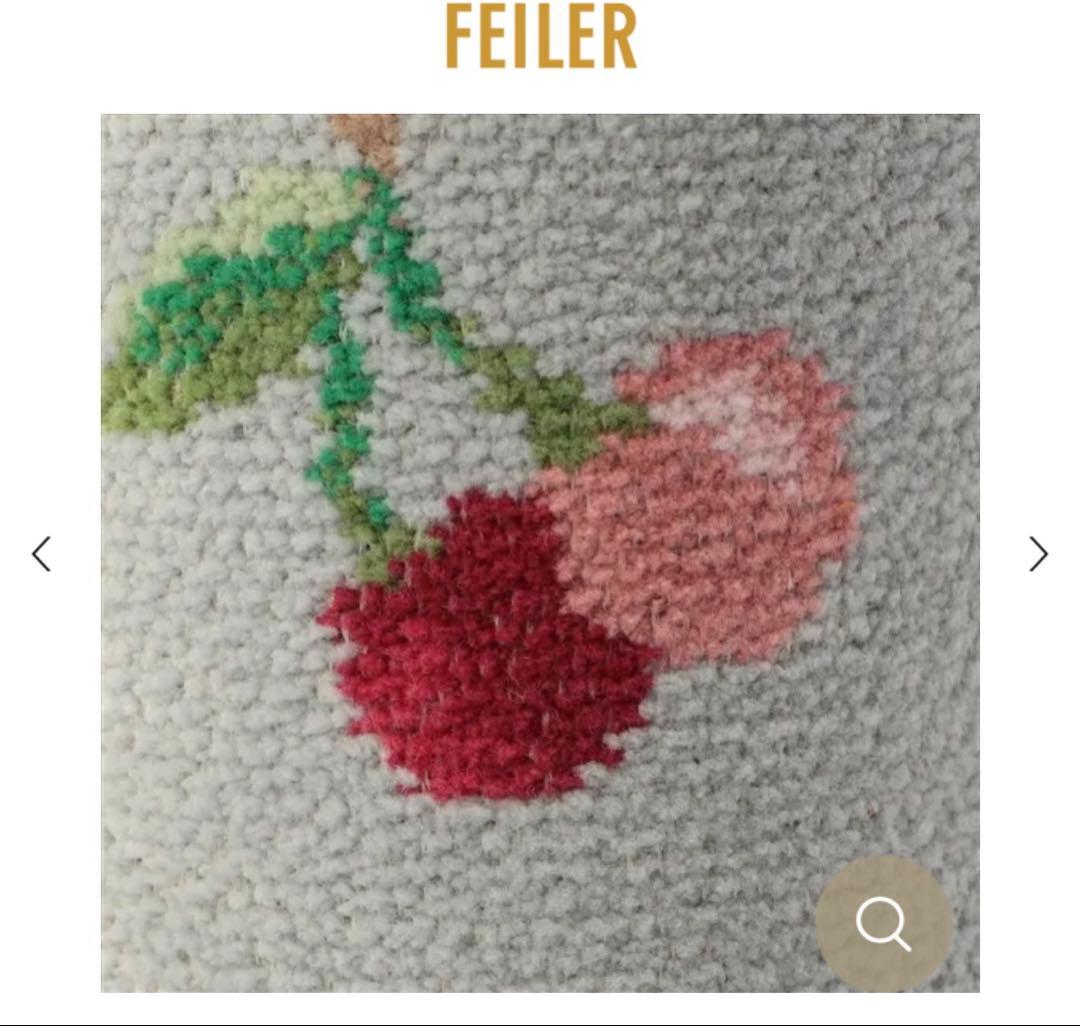 FEILER♡ 新品未使用！キープスマイリングチェリー　ボトルポーチ