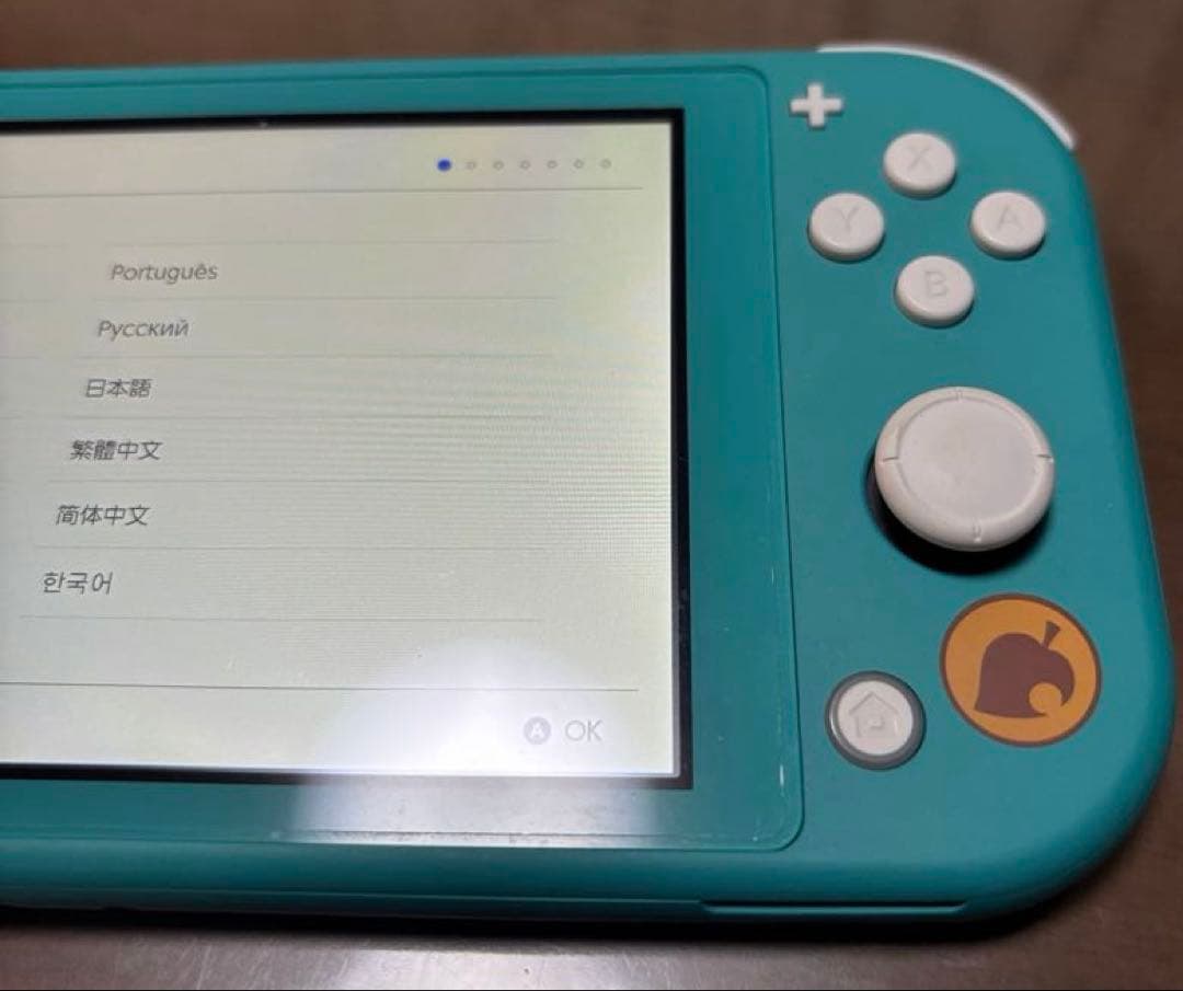 Nintendo Switch Lite ターコイズ 本体　アロハ柄