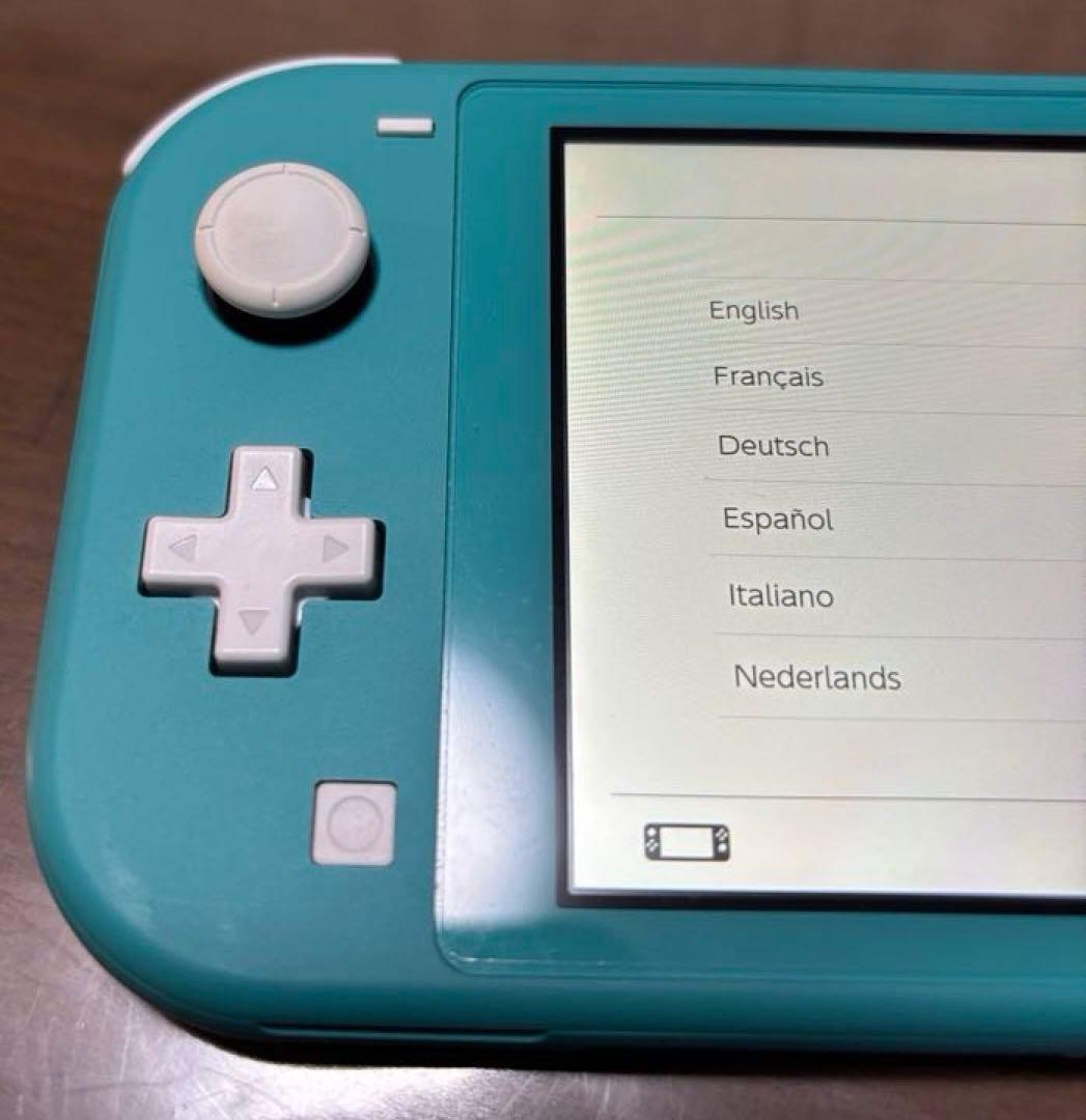 Nintendo Switch Lite ターコイズ 本体　アロハ柄