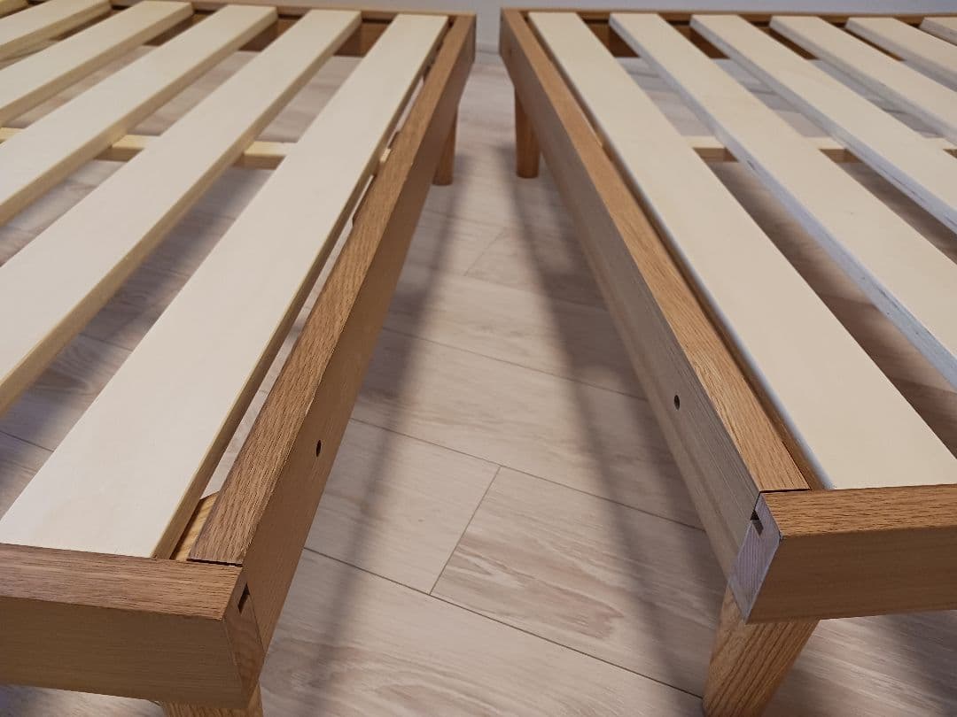 10分で組み立てられる木製すのこベッド