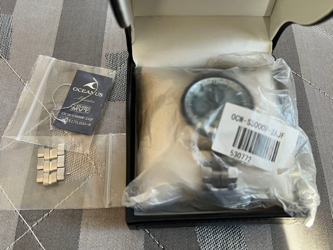 CASIO カシオ OCEANUS オシナアス　ocw-s3000p-2ajf