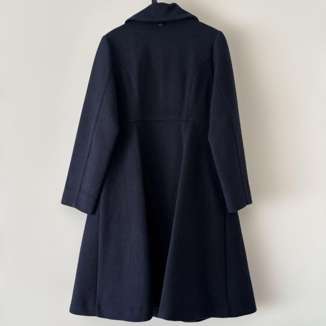は*な様 【はな】ANNA SUI mini 紺色ウールコート150