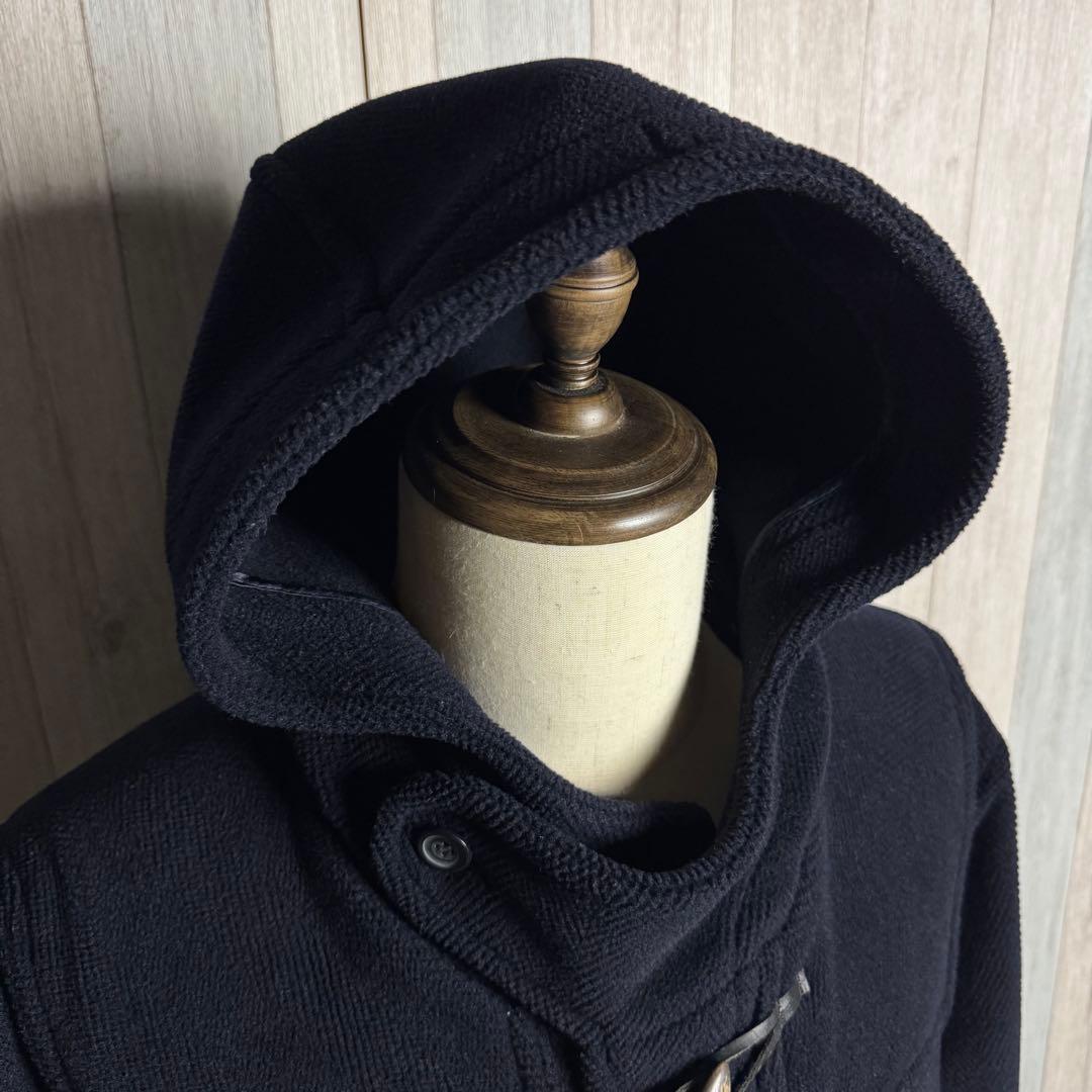 3584【英国製・ムーアブルック】モンゴメリー ヘリンボーン ダッフルコート