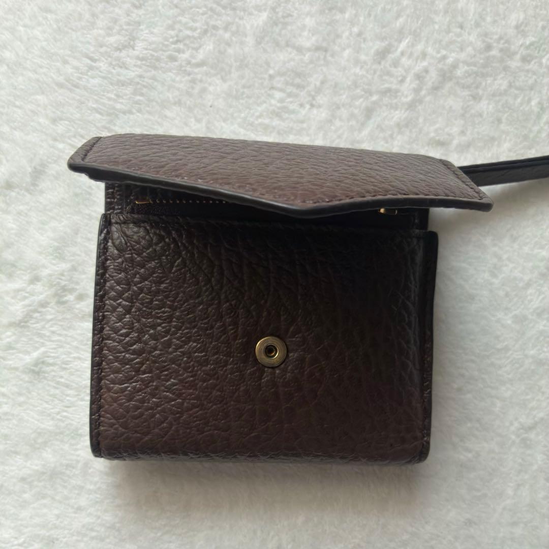 Maison Margiela 三つ折り財布 ウォルナット