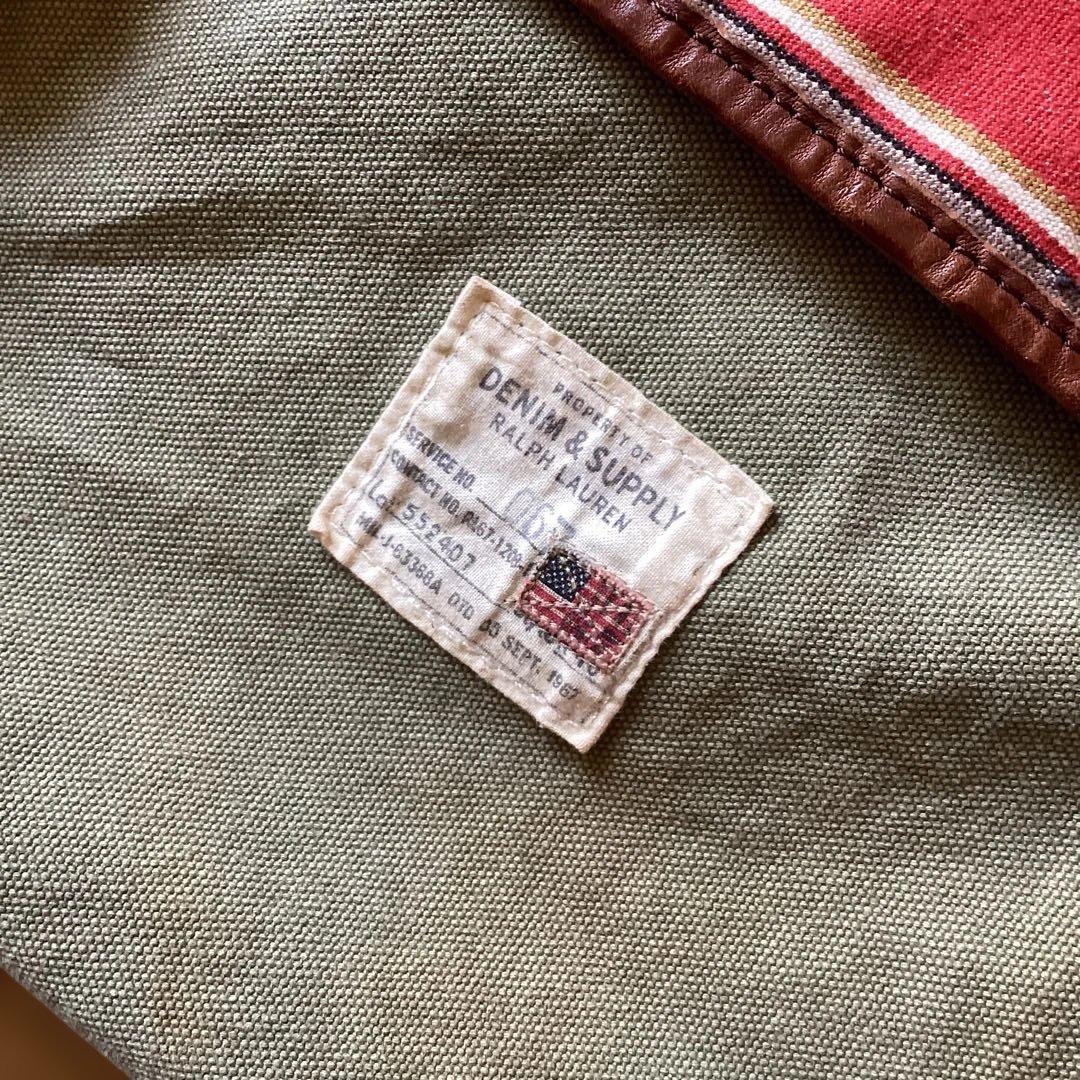 ラルフローレンDENIM&SUPPLY ヴィンテージバッグ　鞄　ネイティブ