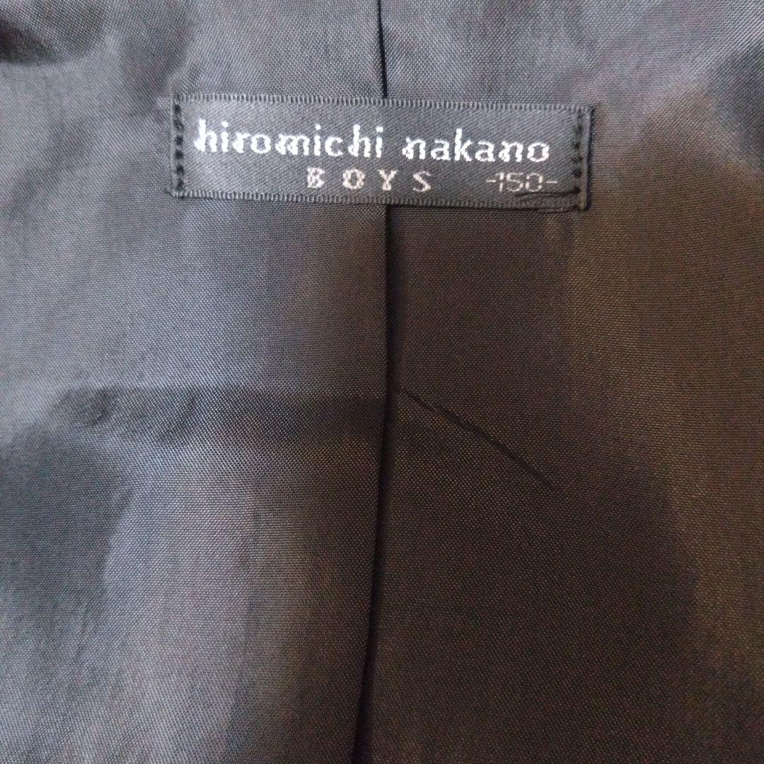 美品【ヒロミチナカノ】男の子フォーマルスーツ　4点セット　セットアップ　150A