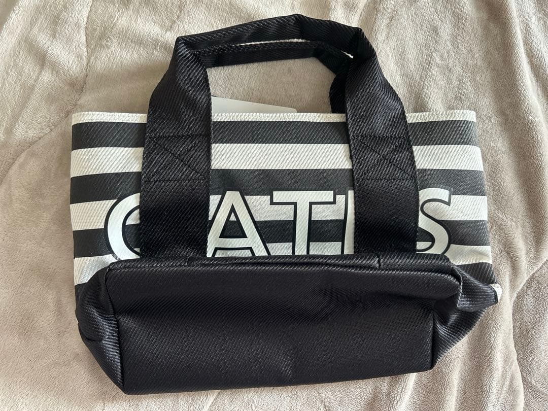 新品未使用 パーリーゲイツ カートバッグ ボーダー ゴルフバッグ