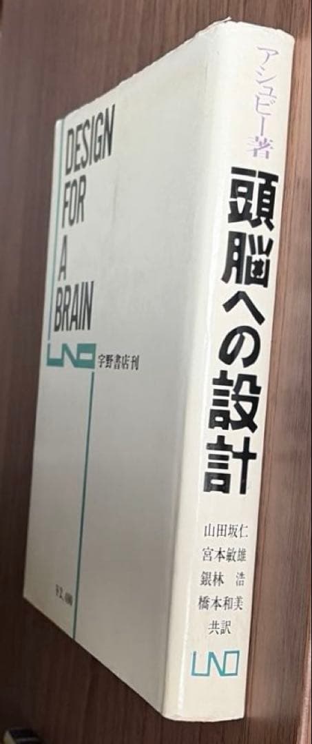 DESIGN FOR A BRAIN (頭脳への設計) 希少本