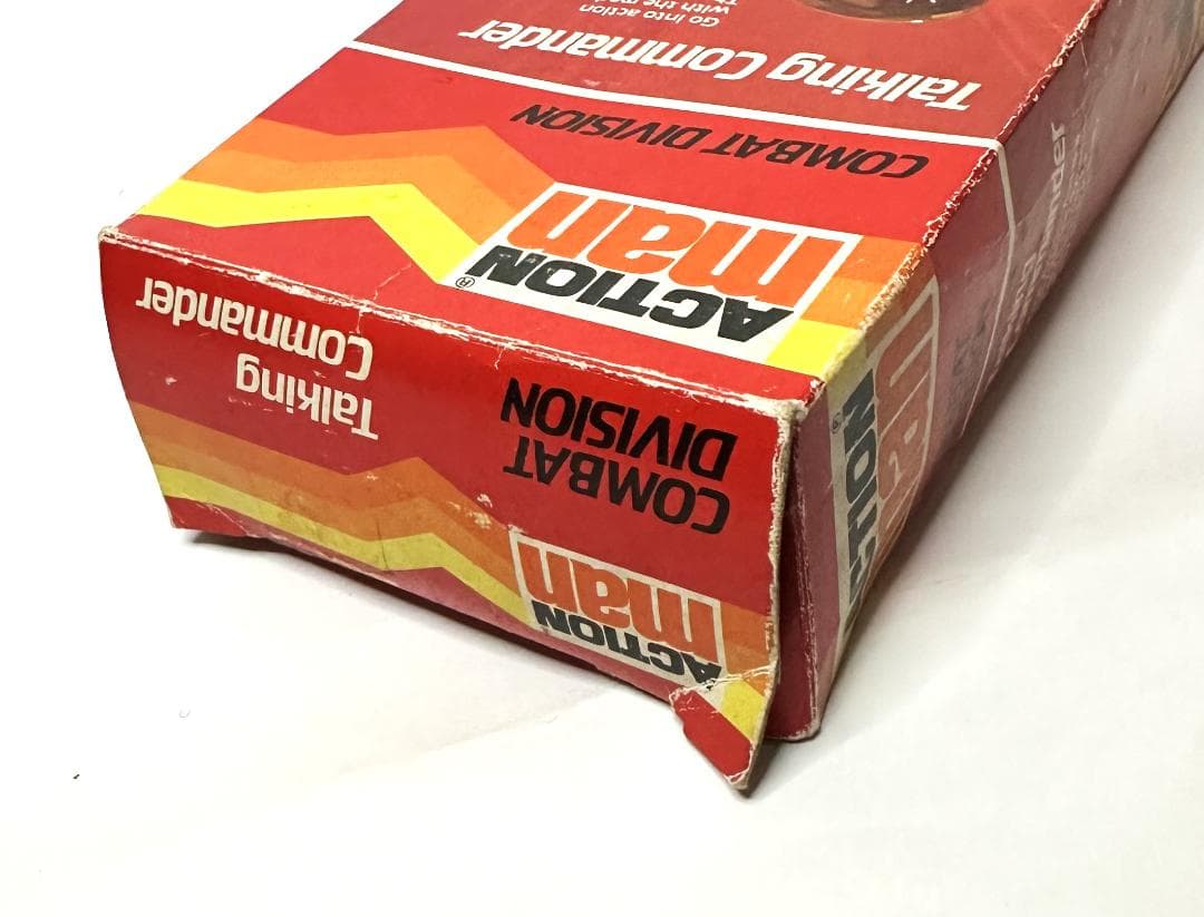 【要注意ヘッド取れてます］アクションマン／トーキングコマンダー