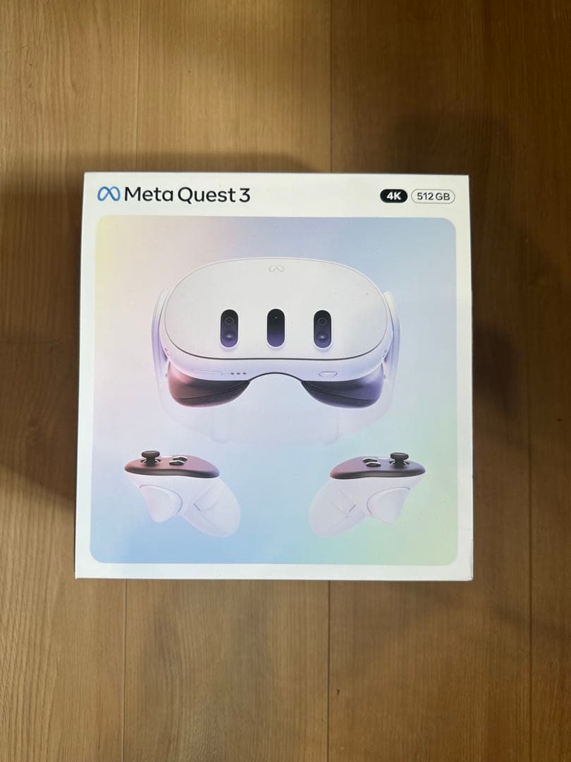  quest 3 512gb 保証書＋購入時の領収書付き