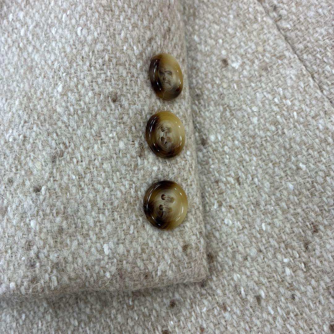 スキャパ　SCAPA アルパカ、アンゴラ、シルク混三つボタンジャケット