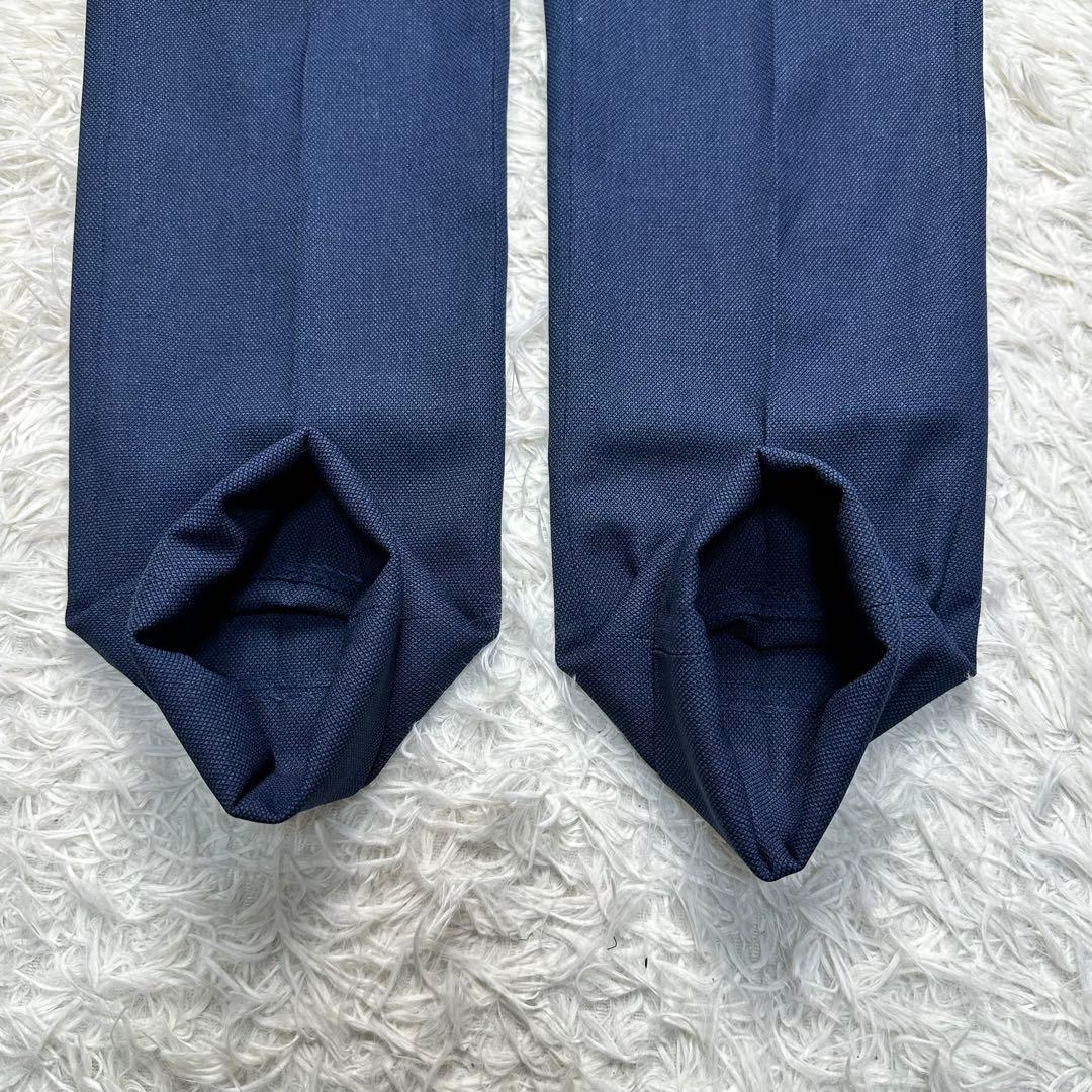未使用級 スーツセレクト 4S 3ピース ネイビー 洗濯可 セットアップ Y4