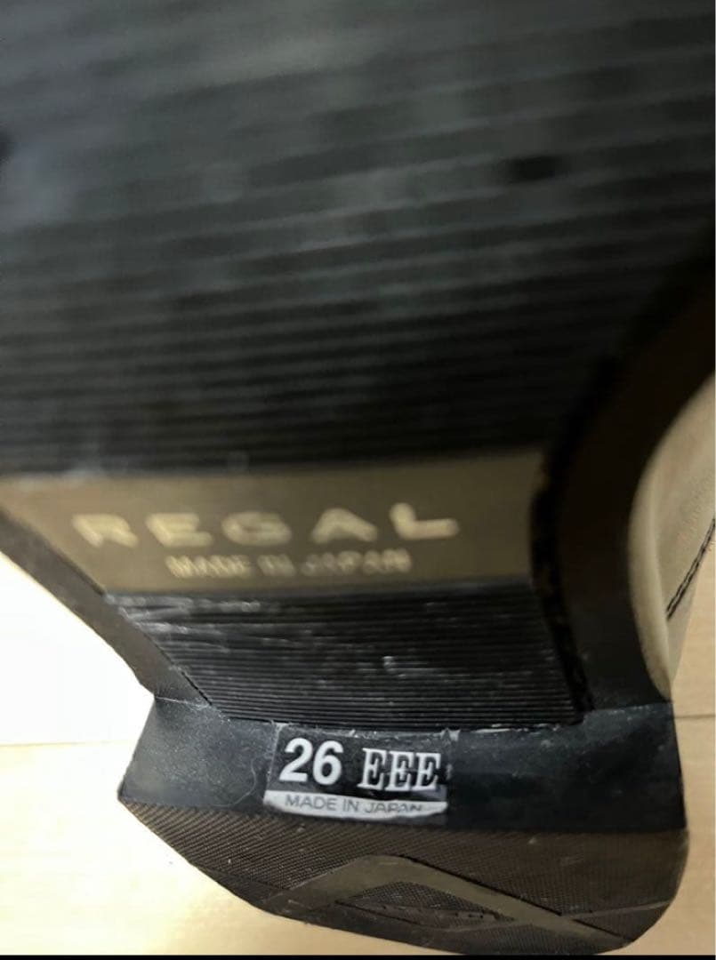 REGAL ストレートチップ　26.0 EEE