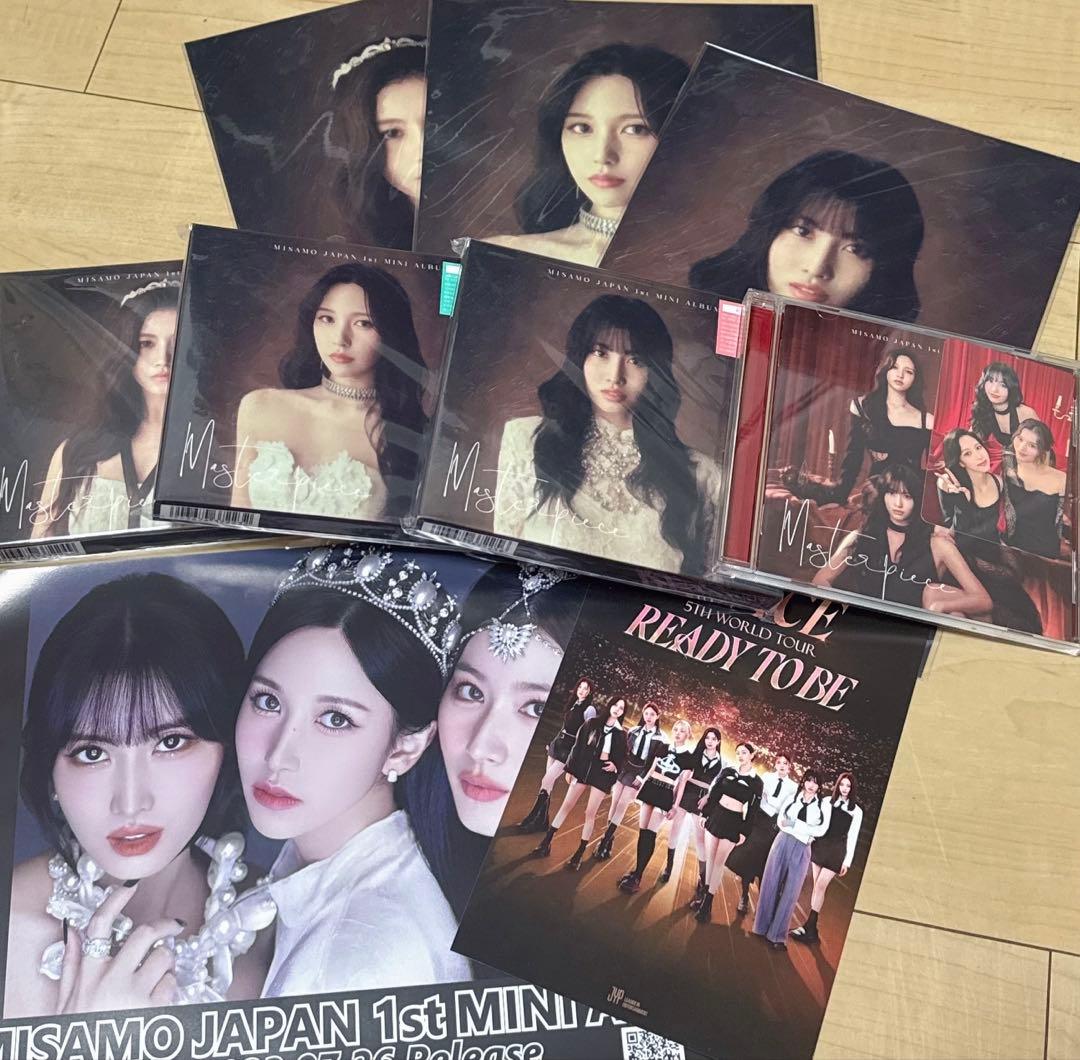 TWICE MISAMOCDトレカセット サイン入り・特典付き