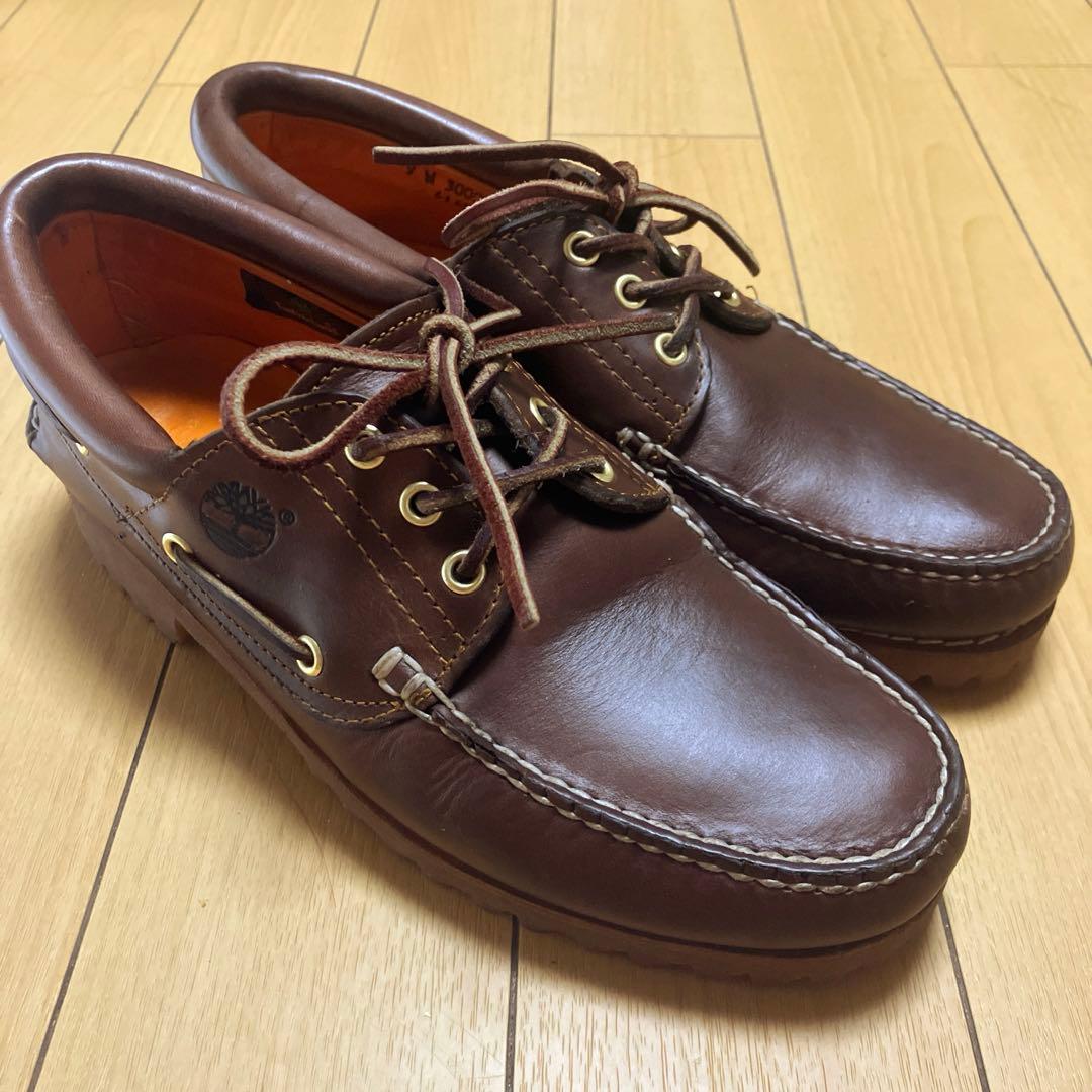 【美品】Timberland 3eye Classic LUG 27cm
