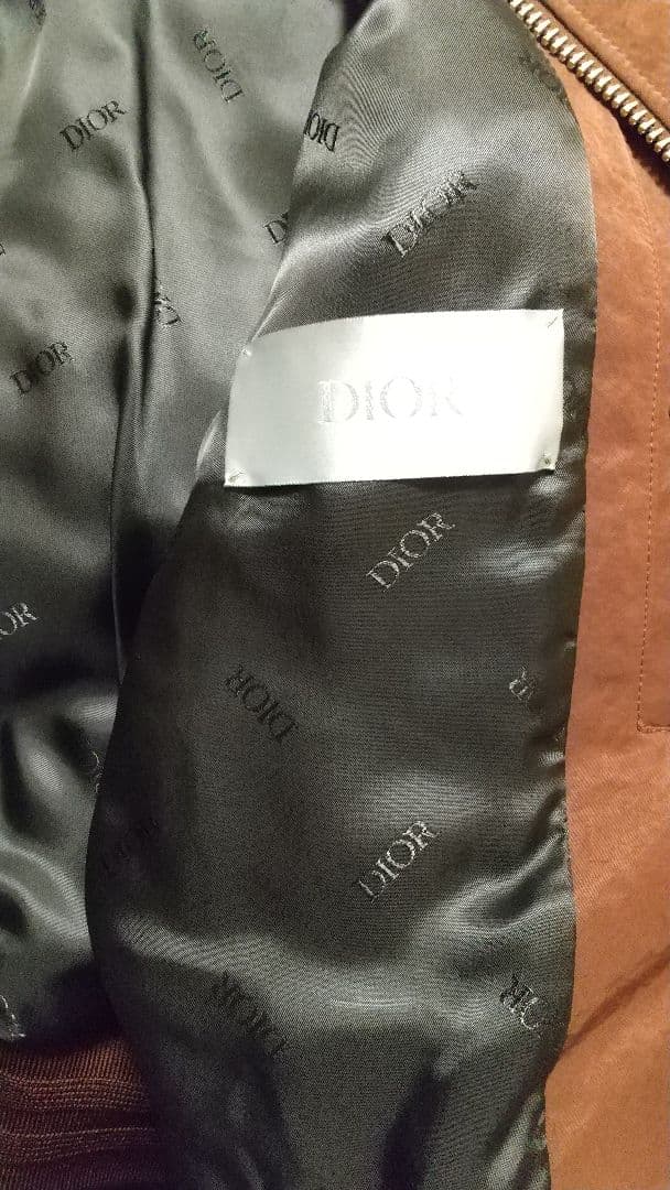 Dior×Cactus Jack ボンバージャケット MA1 ブラウン