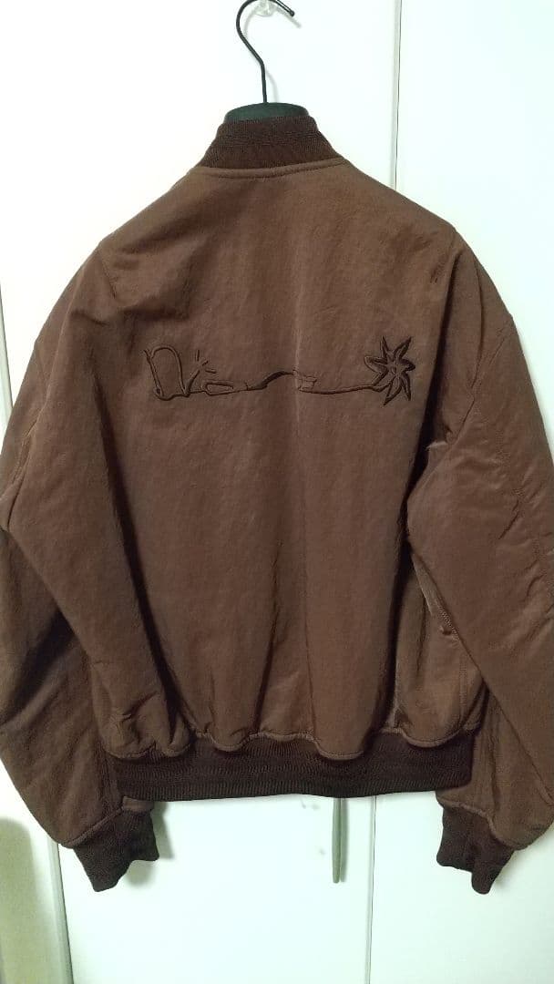 Dior×Cactus Jack ボンバージャケット MA1 ブラウン