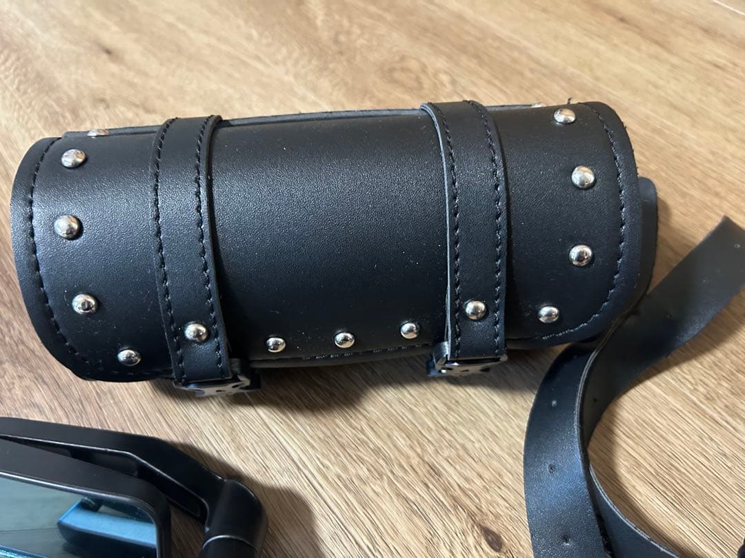 バイクミラー　ツールバッグ　スマホホルダー　セット販売