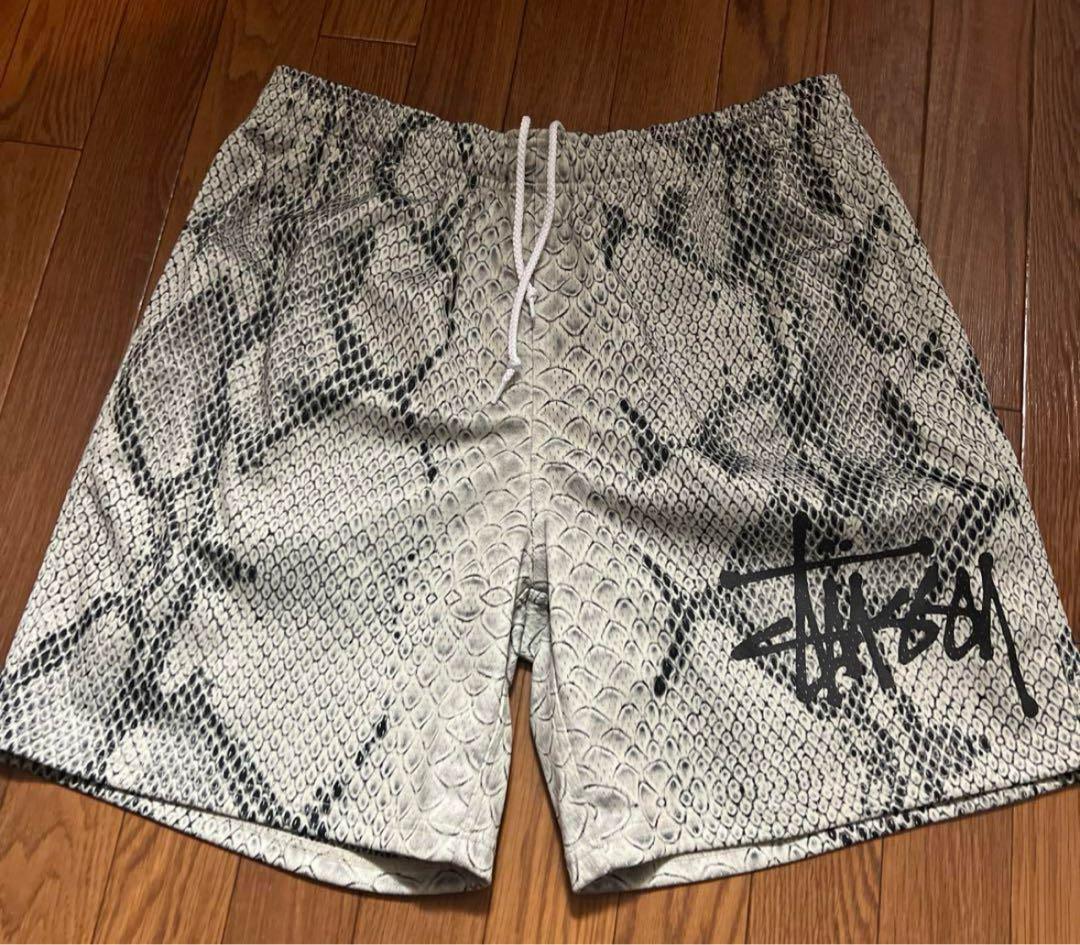 stussy メッシュハーフパンツ