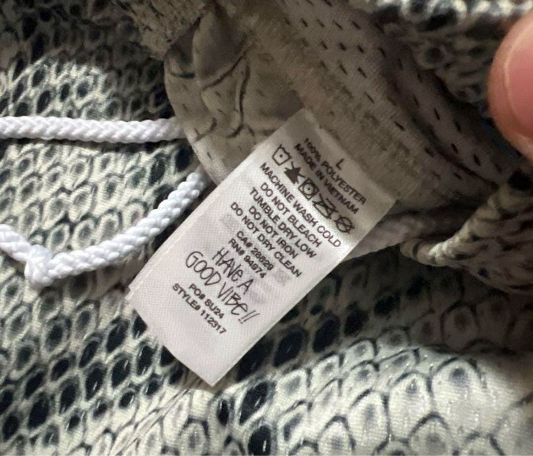 stussy メッシュハーフパンツ