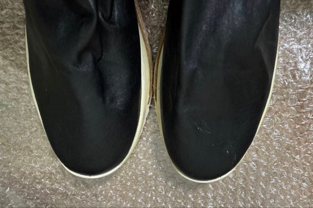 Rick Owens x HOOD rubber outsole ブーツ