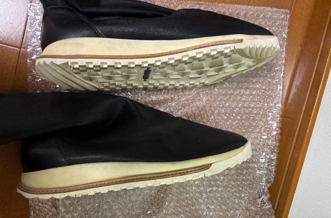 Rick Owens x HOOD rubber outsole ブーツ