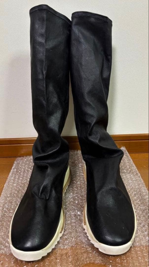 Rick Owens x HOOD rubber outsole ブーツ