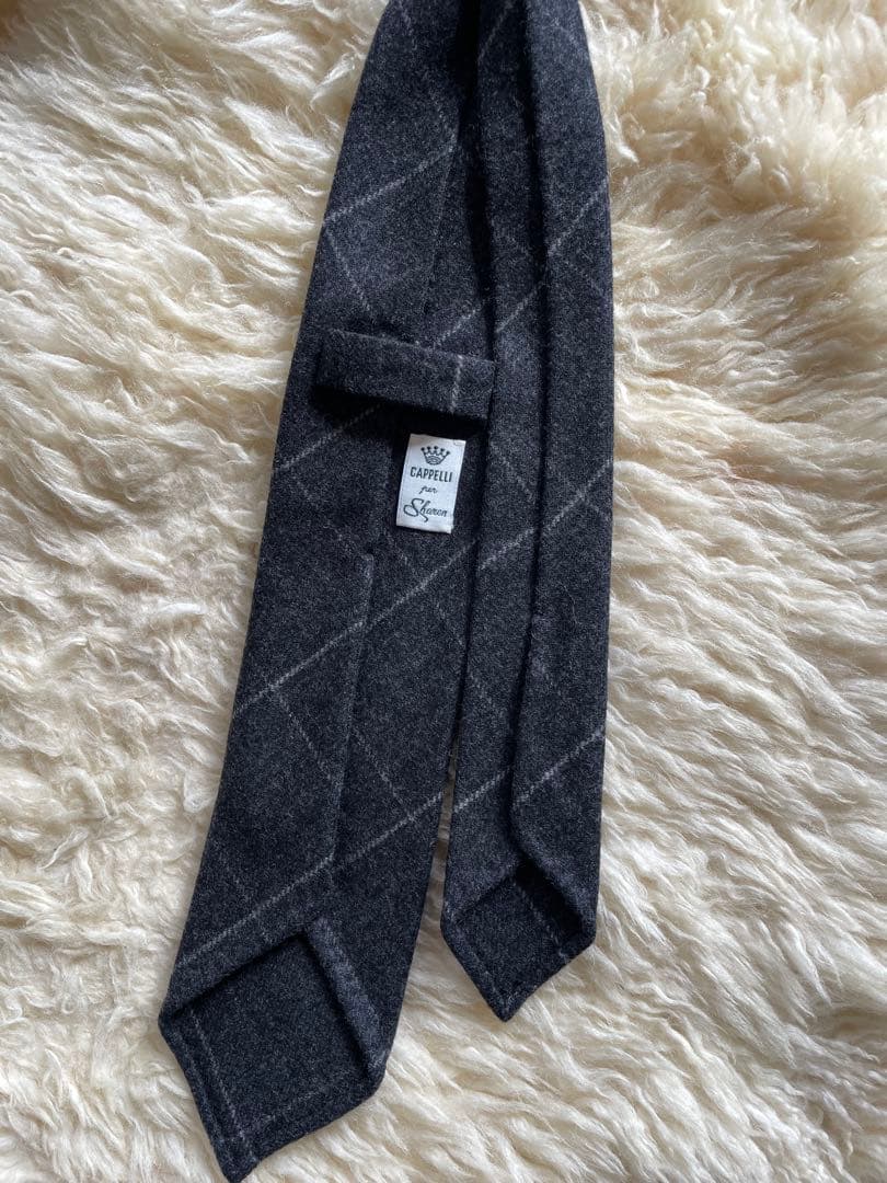 【定価2.6万】EGCAPPELLI イージーカペッリ　チャコールダークグレー