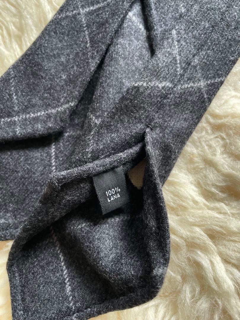 【定価2.6万】EGCAPPELLI イージーカペッリ　チャコールダークグレー