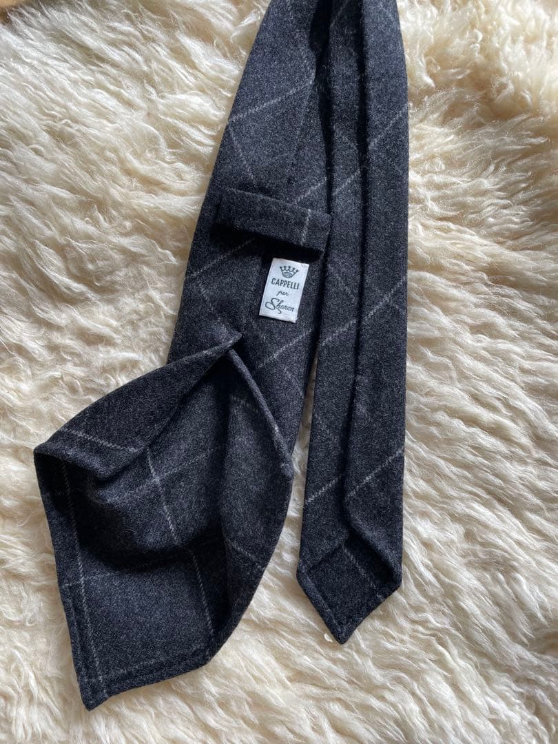 【定価2.6万】EGCAPPELLI イージーカペッリ　チャコールダークグレー