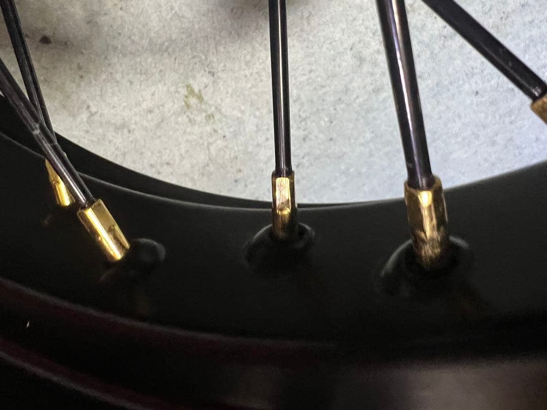 ハンターカブ 太足ホイール前後セット② 2.50×17 3.50×17 RCB