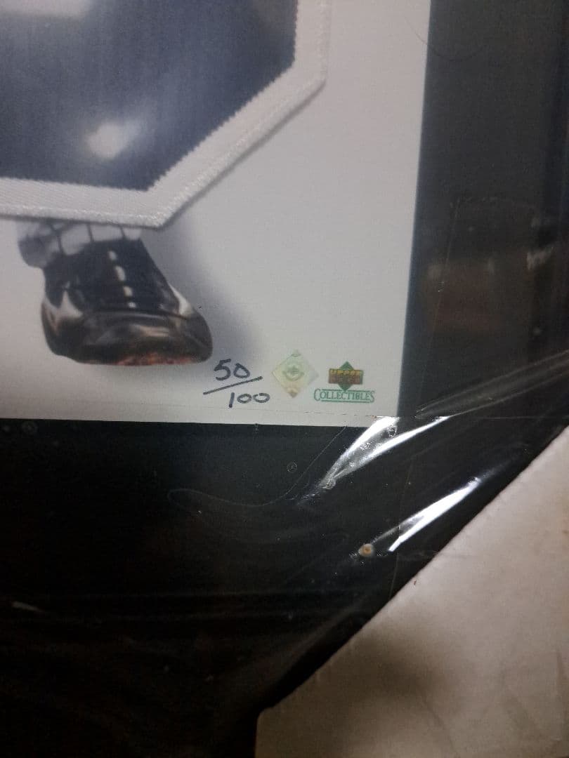 松井秀喜 フレーム入りポスター 背番号55